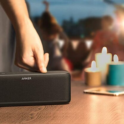 Upgraded Anker Soundcore Boost Bluetooth Speaker, Balanced Sound, BassUp, 12H Play, USB-C, IPX7 Waterproof, Custom EQ via APP, Wireless Stereo Pairing 3 Upgraded Anker Soundcore Boost Bluetooth Speaker, Balanced Sound, BassUp, 12H Play, USB-C, IPX7 Waterproof, Custom EQ via APP, Wireless Stereo Pairing - Image 3