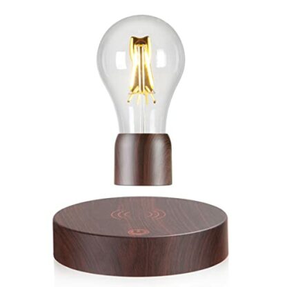 VGAzer Magnetic Levitating Floating Wireless LED Light Bulb Desk Lamp for Unique Gifts, Room Decor, Night Light, Home Office Decor Desk Tech Toys 2 VGAzer Magnetic Levitating Floating Wireless LED Light Bulb Desk Lamp for Unique Gifts, Room Decor, Night Light, Home Office Decor Desk Tech Toys - Image 2