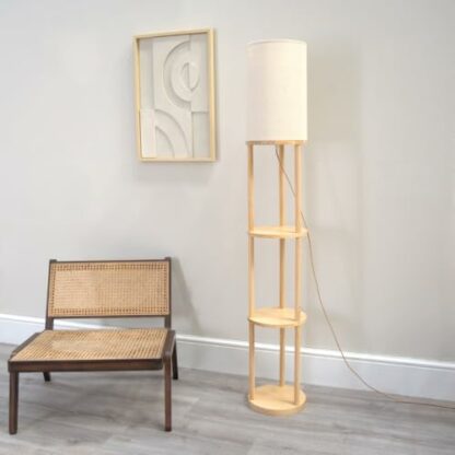 ValueLights Elsa 3 Tier Floor Lamp - Image 3