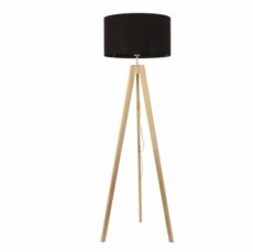 ValueLights Jackson Natural Tripod Floor Lamp