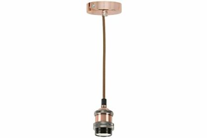 Vintage-Style Pendant Cord Light Set with E27 Edison Fitting – - Image 2