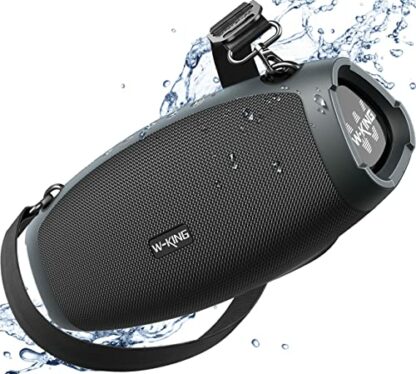 W-KING Bluetooth Speaker, (120W PEAK)70W IPX6 Waterproof Outdoor Wireless Loud Portable Speaker, Triple Passive Radiators-Deep Bass/Hi-fi/DSP/42H/Power Bank/TF Card/AUX/EQ for Party, Free Opener(X10) - Image 2
