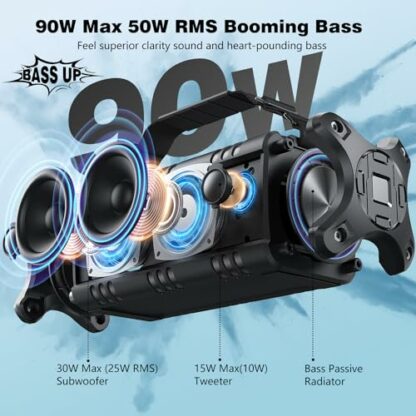 W-KING Bluetooth Speakers 3 W-KING Bluetooth Speakers - Image 3