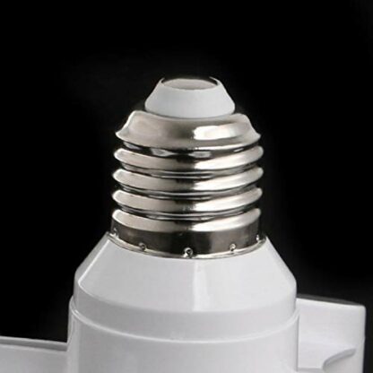 Xinsheinelry E27 To 3E27 Base Socket Splitter LED Light Lamp Bulb Adapter Holder White - Image 4