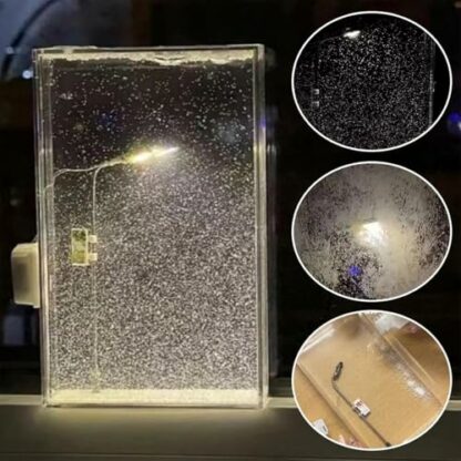 YEHOOM DIY Snow Scenery Night Light, Santa Claus Tabletop Decoration Snow Scenery Small Street Light Snowman Figure Tabletop Decoration 2 YEHOOM DIY Snow Scenery Night Light, Santa Claus Tabletop Decoration Snow Scenery Small Street Light Snowman Figure Tabletop Decoration - Image 2