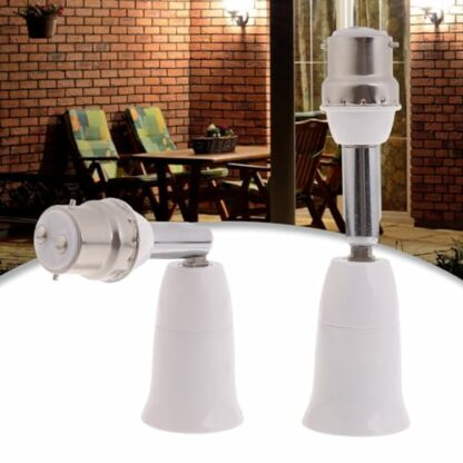 YMXQUP Light Bulb Lamp Holder Socket Converter B22 To E27 Base Socket Adapter Base Lamp Socket Converter Holder 3 YMXQUP Light Bulb Lamp Holder Socket Converter B22 To E27 Base Socket Adapter Base Lamp Socket Converter Holder - Image 3
