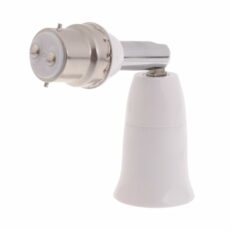 YMXQUP Light Bulb Lamp Holder Socket Converter B22 To E27 Base Socket Adapter Base Lamp Socket Converter Holder