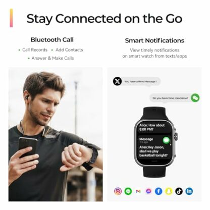anyloop Smart Watch,Activity Tracker with Pedometer - Image 4