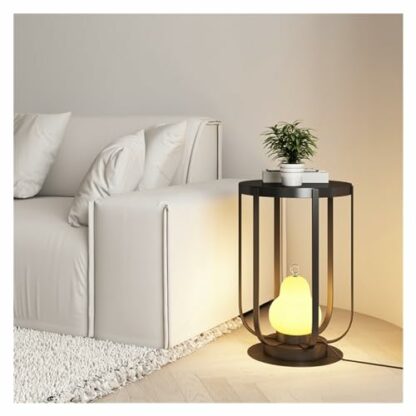 desk lamp Floor Lamp Floor Lamp with Table, Industrial Decoration Floor Lamp with Bring Coffee Table Shelving, Modern Floor Lamp for Living Room, Office, Bedroom Standing Lamp(White) table lamp 4 desk lamp Floor Lamp Floor Lamp with Table, Industrial Decoration Floor Lamp with Bring Coffee Table Shelving, Modern Floor Lamp for Living Room, Office, Bedroom Standing Lamp(White) table lamp - Image 4