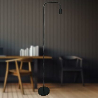 firstchoicelighting Retro Industrial Style Floor Light Reading Lamp Living Lounge Exposed Bulb - Image 3