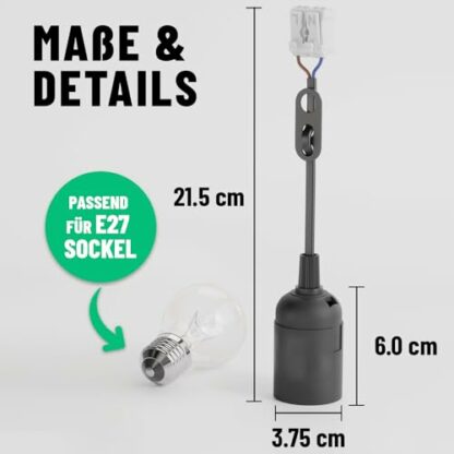 greate. E27 Socket Set of 3 - Image 4