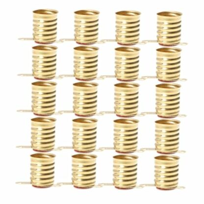 ibasenice 30pcs All Copper Lamp Holder Light Socket E10 LED Base E10 Copper Screw Lamp Holder LED Lamp Base Bulb Holder Copper LED Lamp Holder LED E10 Lamp Holder E10 Lamp Base Holder Golden 2 ibasenice 30pcs All Copper Lamp Holder Light Socket E10 LED Base E10 Copper Screw Lamp Holder LED Lamp Base Bulb Holder Copper LED Lamp Holder LED E10 Lamp Holder E10 Lamp Base Holder Golden - Image 2
