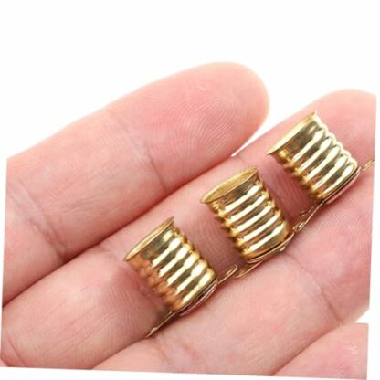 ifundom 30pcs All Copper Lamp Holder Light Socket LED Lamp Socket Holder Copper LED Lamp Base E10 LED Base E10 Lamp Holder LED E10 Socket Holder Copper E10 Lamp Socket E10 Lamp Base Golden 4 ifundom 30pcs All Copper Lamp Holder Light Socket LED Lamp Socket Holder Copper LED Lamp Base E10 LED Base E10 Lamp Holder LED E10 Socket Holder Copper E10 Lamp Socket E10 Lamp Base Golden - Image 4