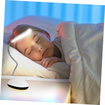 lamp 2pcs Foldable Table Lamp Battery Operated Lamp Reading Lamps for Bedside Table Desk Lamp Cordless Night Light Battery Table Lamps Battery Operated Table Lamp White Lamp Beads lamp - Image 4
