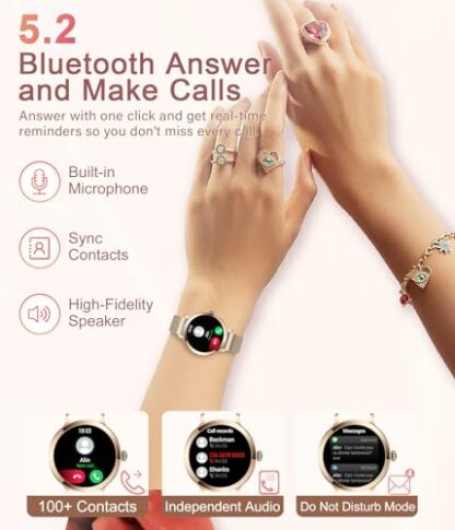 niolina Smart Watches for Women Answer and Make - Image 3