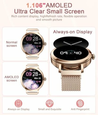 niolina Smart Watches for Women Answer and Make - Image 4