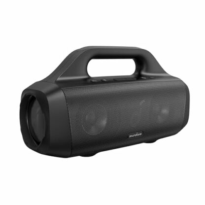 soundcore Anker Motion Boom Portable Bluetooth Speaker with Titanium Drivers, BassUp Technology, IPX7 Waterproof, 24H Playtime, App, Bluetooth 5.0, for Home, Party, Outdoors - Image 2