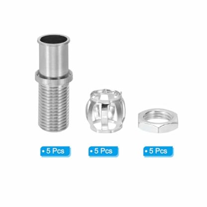 sourcing map G4 Lamp Hardware Fixtures, 29x11.5mm Size M10 Thread LED Wire Bases Light Fastener Holder Fit for G4 Bulb Socket, 5 Set 4 sourcing map G4 Lamp Hardware Fixtures, 29x11.5mm Size M10 Thread LED Wire Bases Light Fastener Holder Fit for G4 Bulb Socket, 5 Set - Image 4