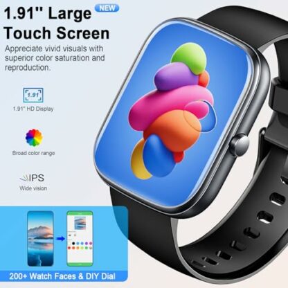 uaue Smart Watch for Men Women with Answer/Make Calls - Image 3
