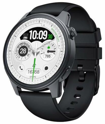 1.43''AMOLED Smart Watches Fitness Watch for Men Bluetooth Call Answer lood Oxygen/Blood Pressure/HR/Sleep Monitor Waterproof Activity Tracker Calories Step Counter Compatible with ios Android Phones - Image 2