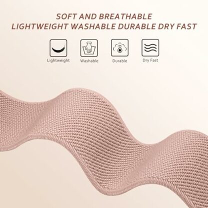 3 Pack Stretchy Nylon Bands Compatible with Woneligo/Fitpolo Smart Watch IDW13, 22mm Soft Elastic Straps for ENOMIR IDW19/MILOUZ IDW19/Gydom IDW19/Faweio IDW19/Hoowel IDW19/Amzhero IDW19/TOOBUR 4 3 Pack Stretchy Nylon Bands Compatible with Woneligo/Fitpolo Smart Watch IDW13, 22mm Soft Elastic Straps for ENOMIR IDW19/MILOUZ IDW19/Gydom IDW19/Faweio IDW19/Hoowel IDW19/Amzhero IDW19/TOOBUR - Image 4