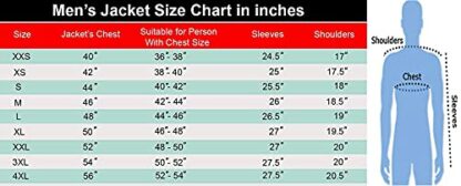 AAOutfitz Men Brown Aviator Sheepskin Raf Real Bomber Shearling Leather Jacket - Image 3