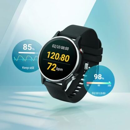 ASUS VivoWatch 6 (HC-D06) Fitness Smartwatch with Blood Pressure Control, Electrocardiogram and Oxygen Saturation SpO2, Health, Sports, Black, Black, Unica 3 ASUS VivoWatch 6 (HC-D06) Fitness Smartwatch with Blood Pressure Control, Electrocardiogram and Oxygen Saturation SpO2, Health, Sports, Black, Black, Unica - Image 3