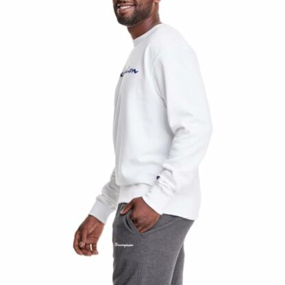 Champion Men's Crewneck, Midweight Crew, Comfortable Sweatshirts - Image 4