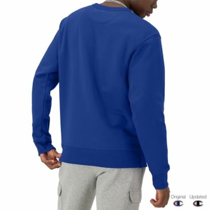 Champion Men's, Powerblend Fleece, Crewneck Sweatshirts (Reg. Or Big & Tall) - Image 3