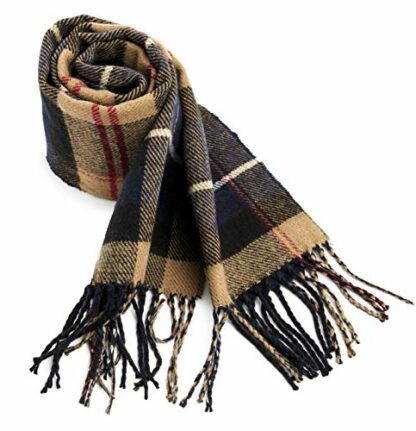 CityComfort Mens Scarf, Reversible Tartan Scarf for Men, Mens Gifts - Image 4