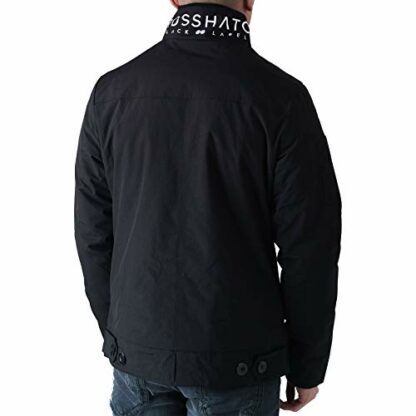 Crosshatch New Mens Full Zip Warm Jacket Padded Double Layer Button Winter Coat 4 Crosshatch New Mens Full Zip Warm Jacket Padded Double Layer Button Winter Coat - Image 4