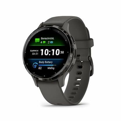 Garmin [ Renewed ] Venu 3S (41mm), AMOLED GPS smaller sized Smartwatch, All-day Advanced Health and Fitness Features,Voice Functionality,Music Storage, Up to 10 days battery life,Pebble Grey (Renewed) - Image 2
