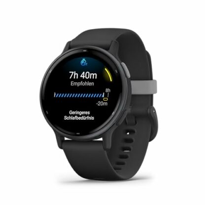 Garmin [Renewed vívoactive 5, AMOLED GPS Smartwatch, All-day Health Monitoring, Advanced Fitness Features, Personalised Sleep Coaching, Music and up to 11 days battery life, Black (Renewed) 2 Garmin [Renewed vívoactive 5, AMOLED GPS Smartwatch, All-day Health Monitoring, Advanced Fitness Features, Personalised Sleep Coaching, Music and up to 11 days battery life, Black (Renewed) - Image 2