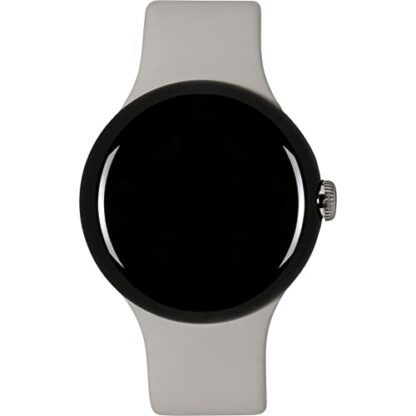 Google Pixel Watch – Android-Smartwatch mit Aktivitätsaufzeichnung – Smartwatch mit Herzfrequenz-Tracker – Edelstahlgehäuse - Image 3