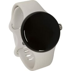 Google Pixel Watch – Android-Smartwatch mit Aktivitätsaufzeichnung – Smartwatch mit Herzfrequenz-Tracker – Edelstahlgehäuse