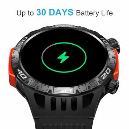HANPOSH Smart Watch for Men Fitness Watch 1.46" HD Touch Screen Fitness Tracker with Answer/Make Calls, Sleep Monitor, Step Counter, 100+ Sports Modes, IP67 Waterproof Smartwatch for Android iOS - Image 4