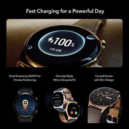 HONOR Watch GS 3, Smart Watch with 1.43" AMOLED Touch Screen, Fitness Watch with Heart Rate, Sleep and Blood Oxygen Monitor for Android, GPS, 14 Days Long-Battery Life, 104 Diverse Sport Modes 4 HONOR Watch GS 3, Smart Watch with 1.43" AMOLED Touch Screen, Fitness Watch with Heart Rate, Sleep and Blood Oxygen Monitor for Android, GPS, 14 Days Long-Battery Life, 104 Diverse Sport Modes - Image 4