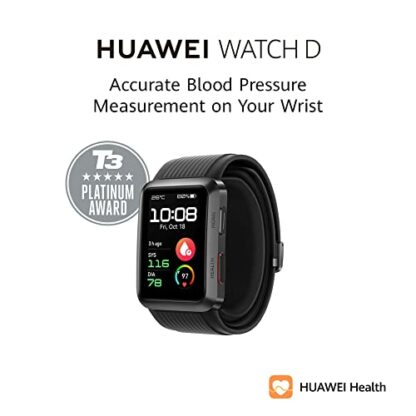 HUAWEI WATCH D Smart Watch - Blood Pressure Monitor with Fitness Tracker, Heart Rate, Blood Oxygen and Sleep Monitor 24/7 - Long Lasting Battery Up To 7 Days - +70 Workout Modes - Black - Image 3
