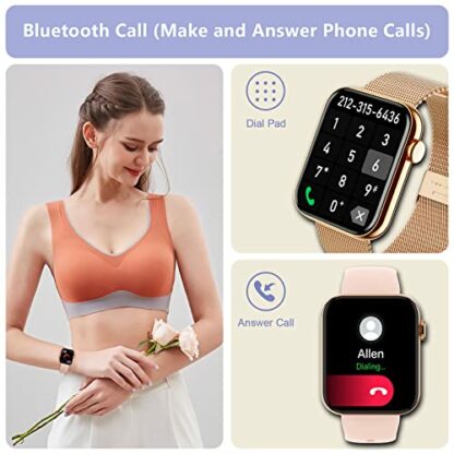 HXQHSTBG Women's Smart Watch with Calls - Image 3