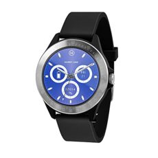 Harry Lime Fashion Smart Watch in Black with Silver Colour Bezel