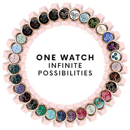Harry Lime Fashion Smart Watch in Pink with Rose Gold Colour Bezel 3 Harry Lime Fashion Smart Watch in Pink with Rose Gold Colour Bezel - Image 3