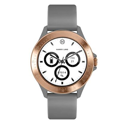 Harry Lime Fashion Smart Watch in Stone with Rose Gold Colour Bezel 2 Harry Lime Fashion Smart Watch in Stone with Rose Gold Colour Bezel - Image 2