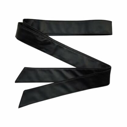 JIHUOO 180cm PU Leather Belt Long Sash Belt Women Obi Belt Waist Band Waistband Belts Overcoat Belt Replacement 2 JIHUOO 180cm PU Leather Belt Long Sash Belt Women Obi Belt Waist Band Waistband Belts Overcoat Belt Replacement - Image 2