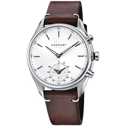 Kronaby S0714/1 Men's Brown Sekel Hybrid Smartwatch 2 Kronaby S0714/1 Men's Brown Sekel Hybrid Smartwatch - Image 2