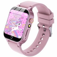 LITEYPP Kids Smart Watch Boys Girls, Smart Watch for Kids Toddler Watches with 13 Alarm Modes Habit Reminder Pedometer Flashlight Games Camera Video Music, Kids Gift Boys Toys for Kids, Pink