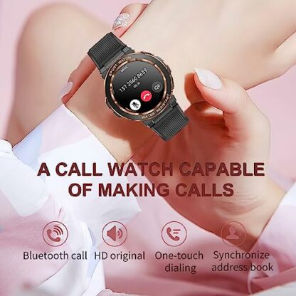 Ladies Smart Watch Make/Answer Calls Fitness Watch for Women Heart Rate Monitor Blood Pressure Message Reminder Music Control IP68 Waterproof Smartwatches for Android iOS Phones 3 Ladies Smart Watch Make/Answer Calls Fitness Watch for Women Heart Rate Monitor Blood Pressure Message Reminder Music Control IP68 Waterproof Smartwatches for Android iOS Phones - Image 3