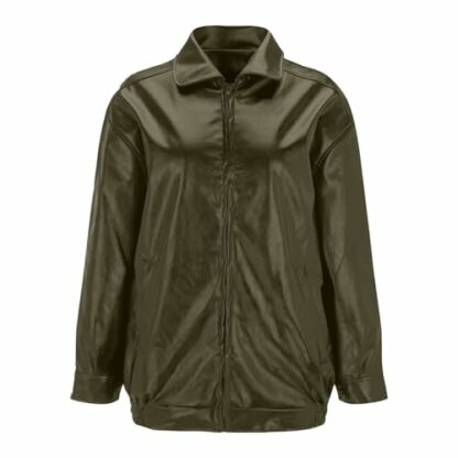 Leather Jackets for Women UK Sale Clearance Oversized Faux Suede Fall Fashion Motorcycle Coats Winter Plus Size Moto Biker Coat Ladies Outfits Clothes 2024 - Image 3