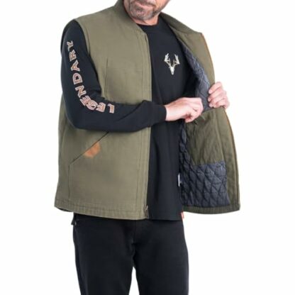 Legendary Whitetails Men's Canvas Cross Trail Vest Vest - Image 3