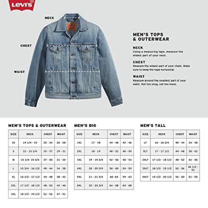 Levi's Men's Type Iii Sherpa Jacket Denim - Image 4