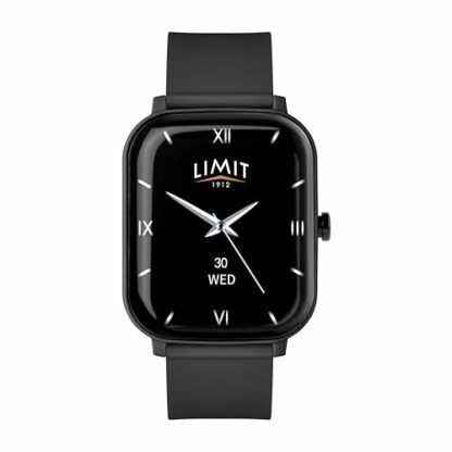 Limit 37mm Blue Unisex Smart Watch Fitness Tracker with Bluetooth Calling Heart Rate Sp02 Android and Ios Silicone Strap - Image 2